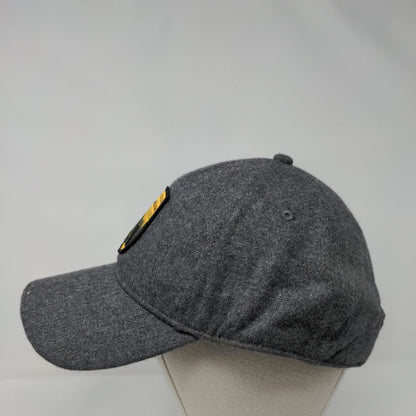 Live Your Adventure Eddie Bauer 1920 Slideback Hat Gray OSFA Adjustable 6 Panel