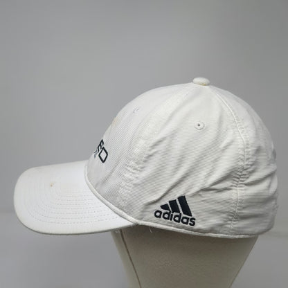 Adidas Baseball Cap White One Size Teleo Capital Logo Performance Polyester Hat