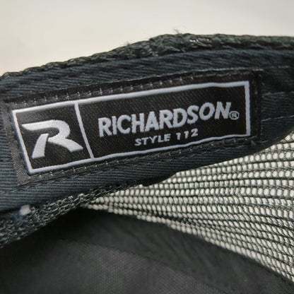 Richardson Trucker Hat Green One Size Snapback Tylor and the Train Robbers Band