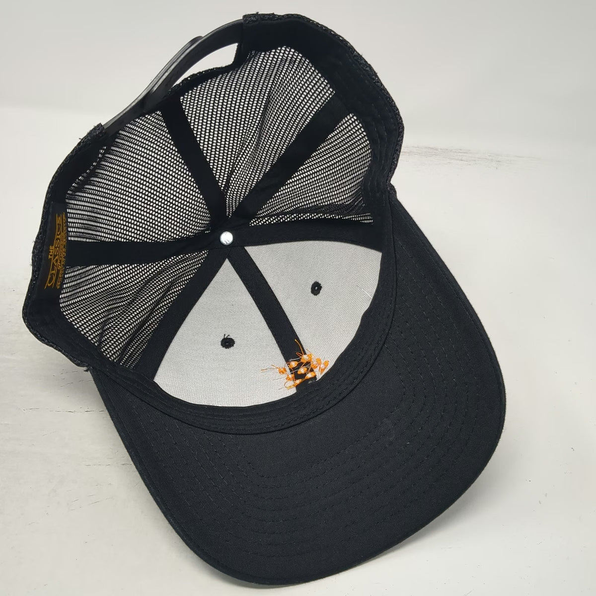 Yupoong Trucker Hat Black One Size Avant Garde Collection Mesh Snapback Cap