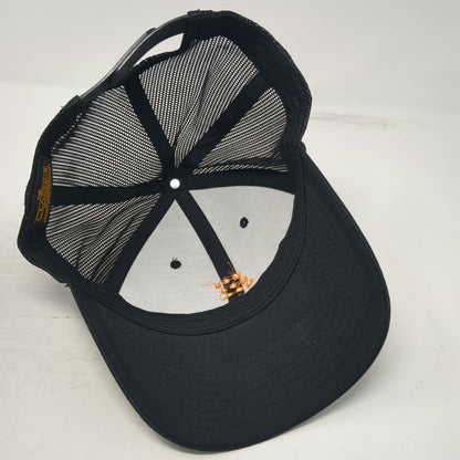 Yupoong Trucker Hat Black One Size Avant Garde Collection Mesh Snapback Cap