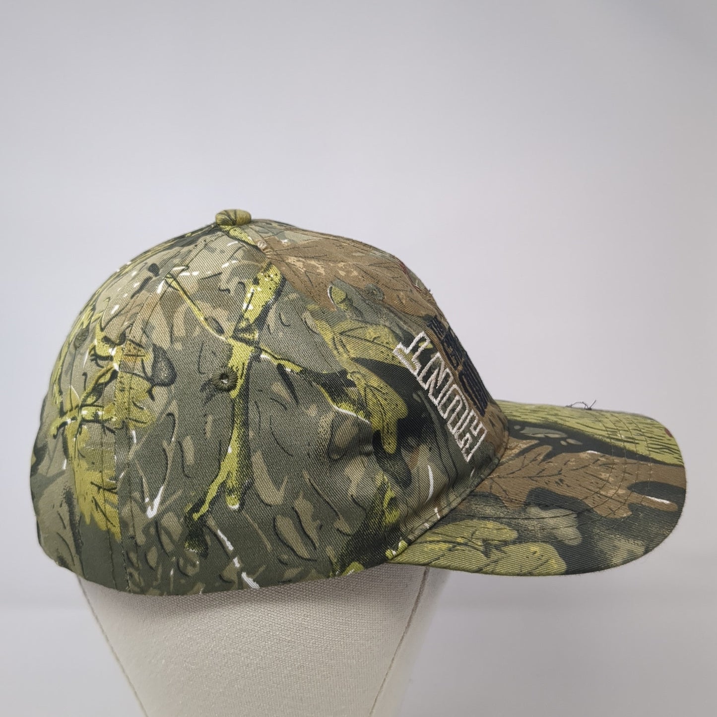 Hunt The Great Outdoors Baseball Cap Multicolor One Size Adjustable Camouflage