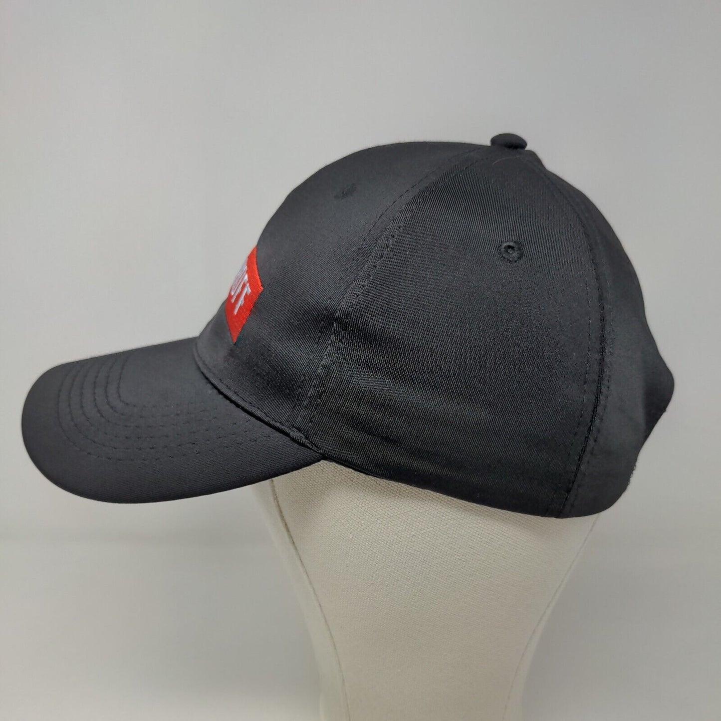 Smirnoff Men's Slideback Hat Black Adjustable Embroidered Logo #21