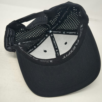 Branded Bills Andersen Construction Trucker Hat Black One Size Snapback Flexfit