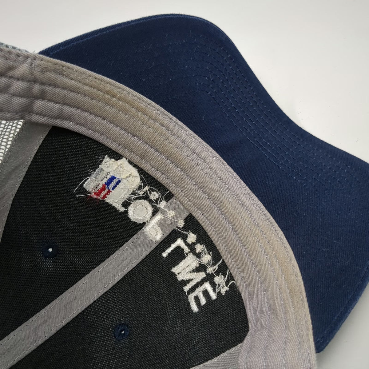 Outdoor Cap Trucker Hat Blue One Size Snapback Mesh Top Line Appliance Center