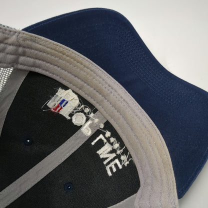 Outdoor Cap Trucker Hat Blue One Size Snapback Mesh Top Line Appliance Center