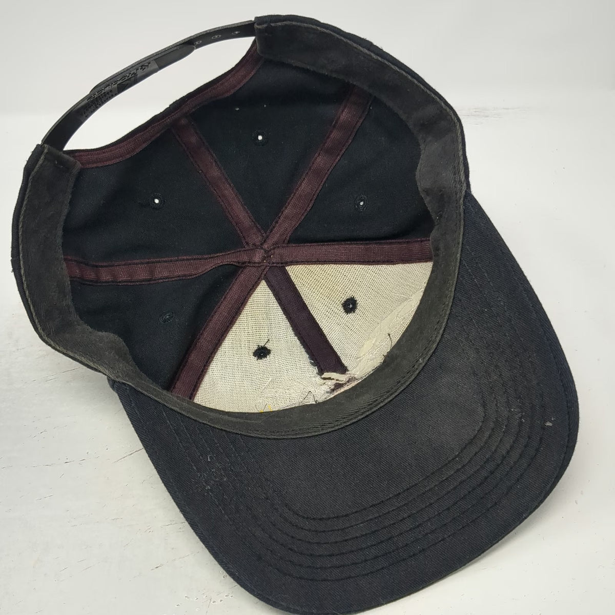K-Products Snapback Hat Black Rusty Wallace Miller Lite Racing Car #2 Vintage