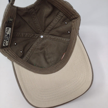 Sectagon-K54 Slideback Hat Tan One Size Adjustable Embroidered Pacific Headwear