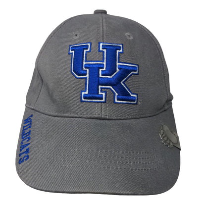 Russell Men's Strapback Hat Gray Embroidered University of Kentucky Wildcats