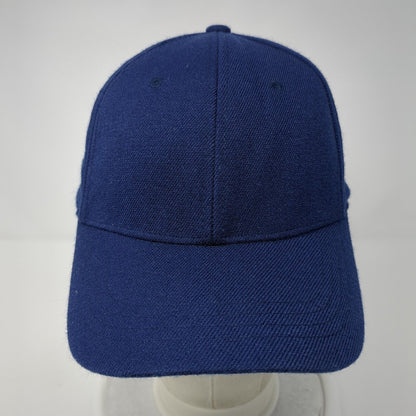 Casad Sport Fitted Hat Blue One Size Flexfit Solid 6 Panel Blank