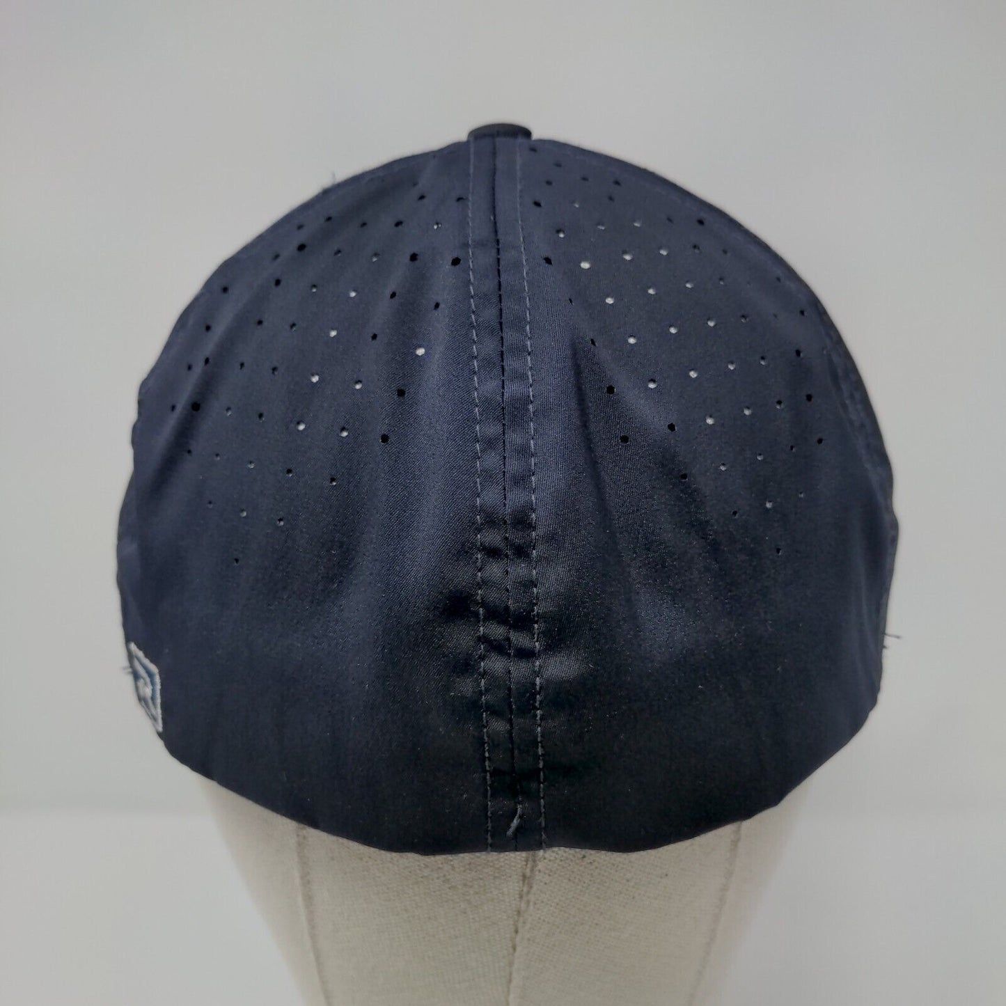 Letter M Fitted Hat Blue L/XL OTS Lite Embroidered Breathable 6 Panel Richardson