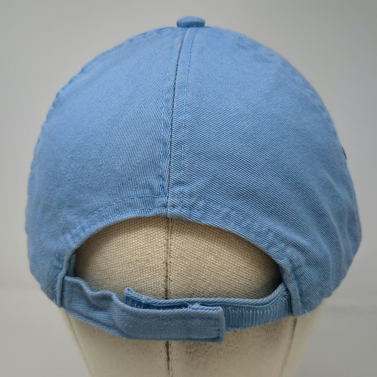 Quality Caps Riviera Maya Wave Logo Blue Baseball Cap OSFM Strapback Hat Cotton