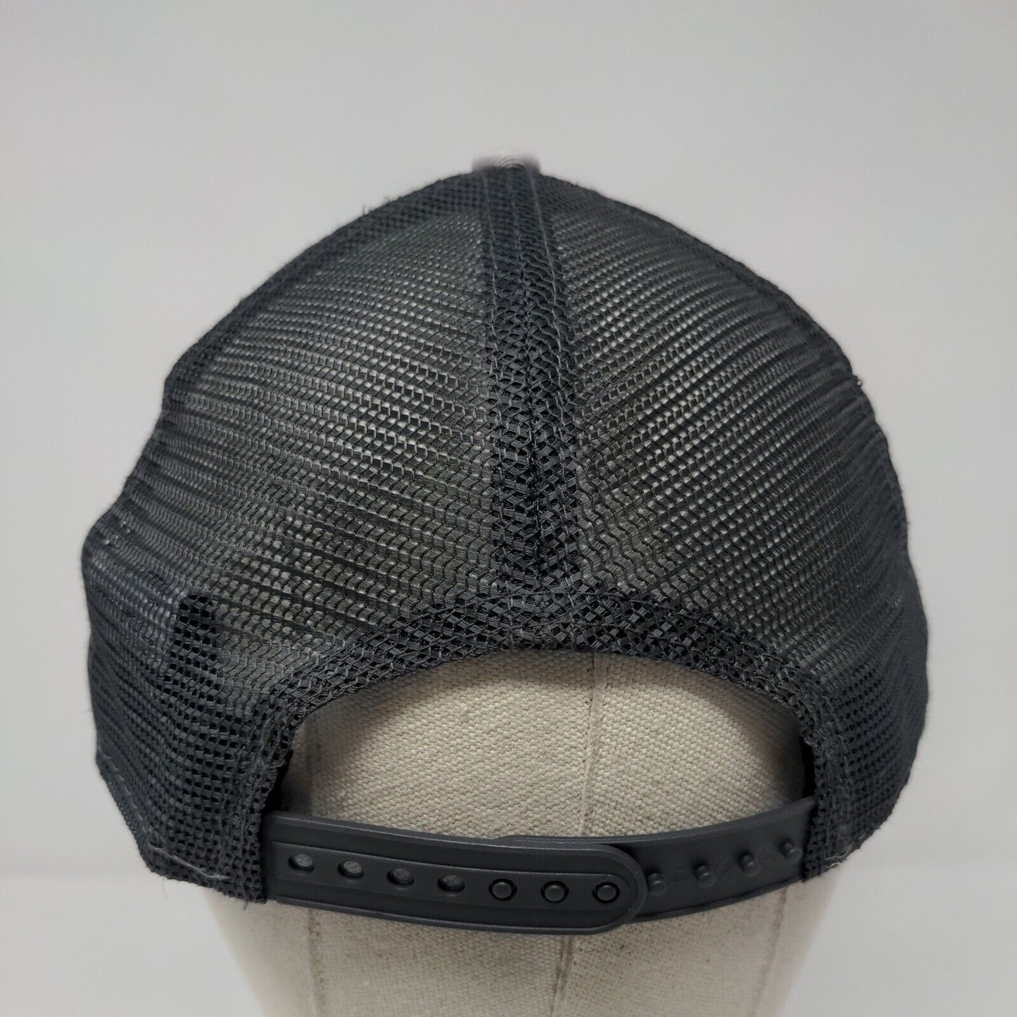 Campo & Poole Distributing Snapback Trucker Hat Gray OSFM Mesh Back New Era
