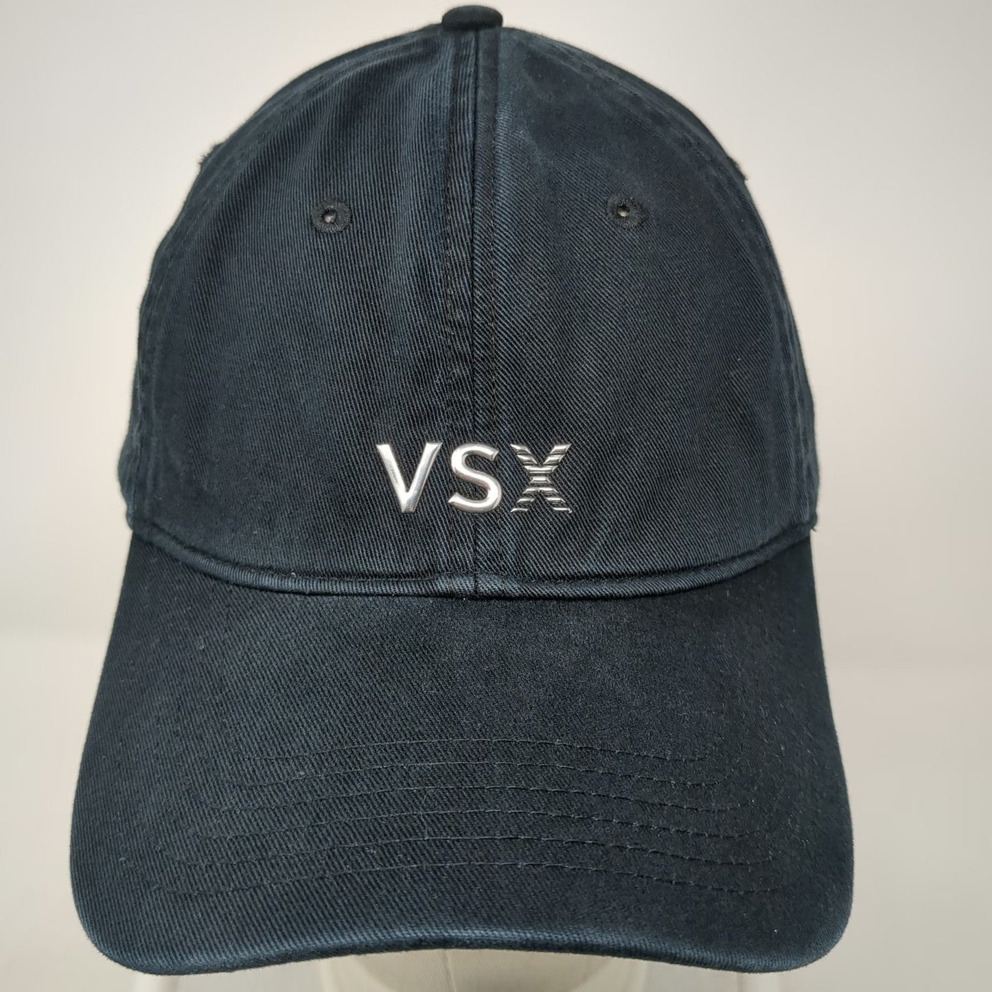 Victoria's Secret VSX Baseball Cap Black One Size Slideback Cotton Logo Hat