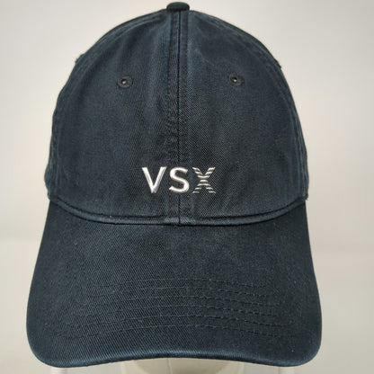 Victoria's Secret VSX Baseball Cap Black One Size Slideback Cotton Logo Hat
