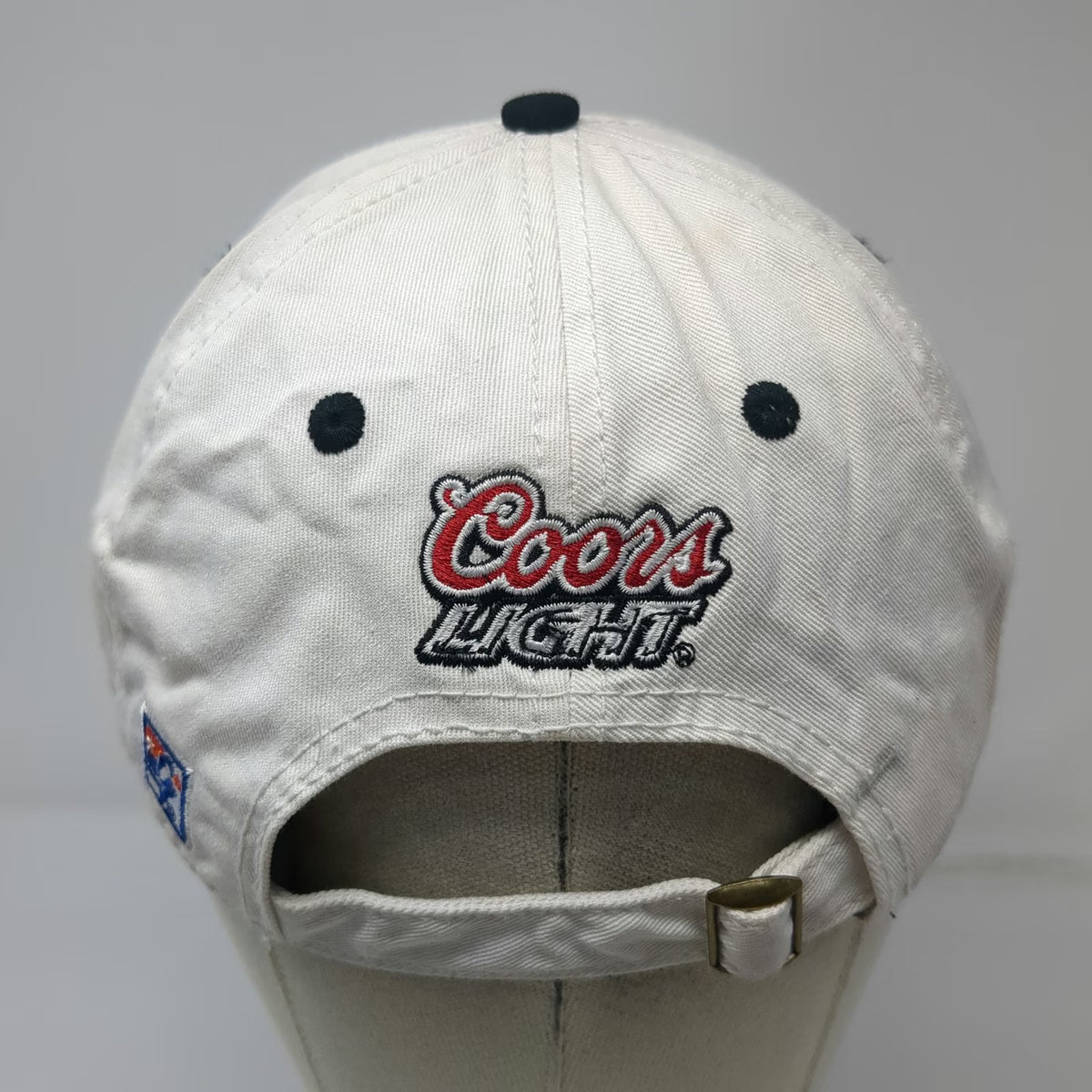 The Game Coors Light Beer Mountain Hat White One Size Baseball Cap Slideback