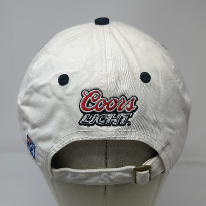 The Game Coors Light Beer Mountain Hat White One Size Baseball Cap Slideback