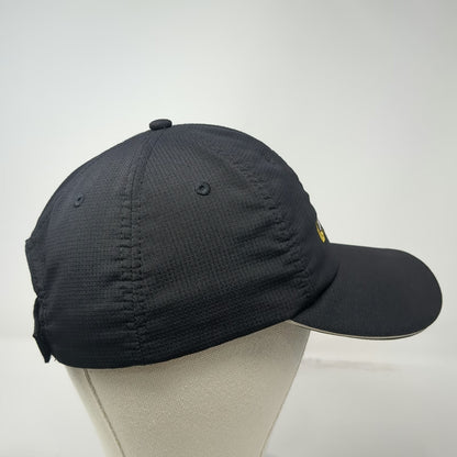 Seba Active Logo Baseball Cap Black Yellow White One Size Strapback Sport Hat