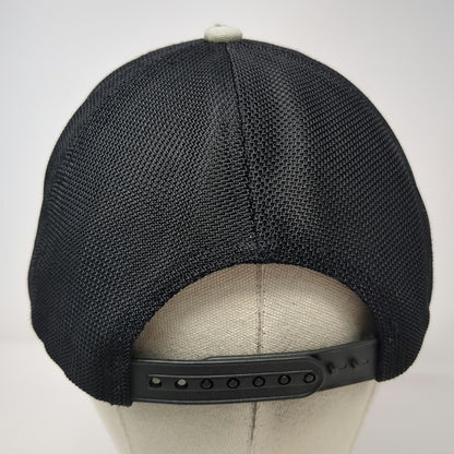 Top Level Trucker Hat Green One Size Deer Wildlife Mesh Snapback Hunting Woods