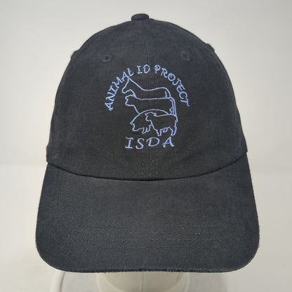 Animal ID Project ISDA Slideback Baseball Cap Black One Size Port Authority