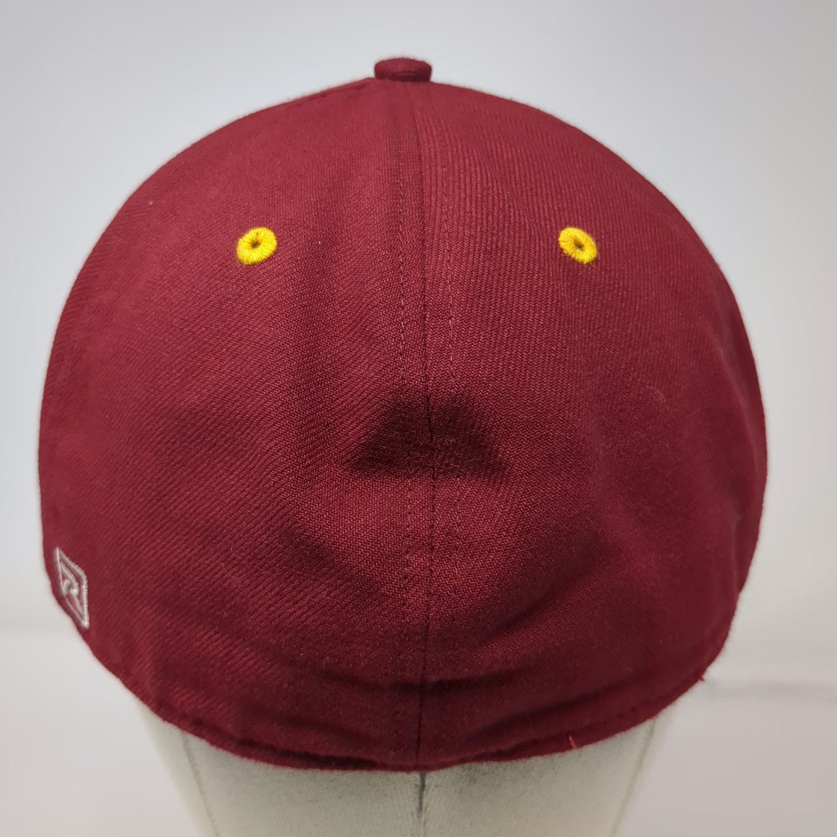 Richardson Baseball Cap Red 7 3/8 Fitted Surge Performance Flat Brim Hat