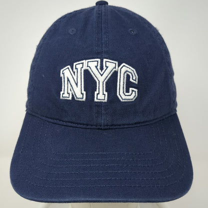 Art Class Baseball Cap Blue One Size NYC Embroidered Slideback Cotton Hat OSFM