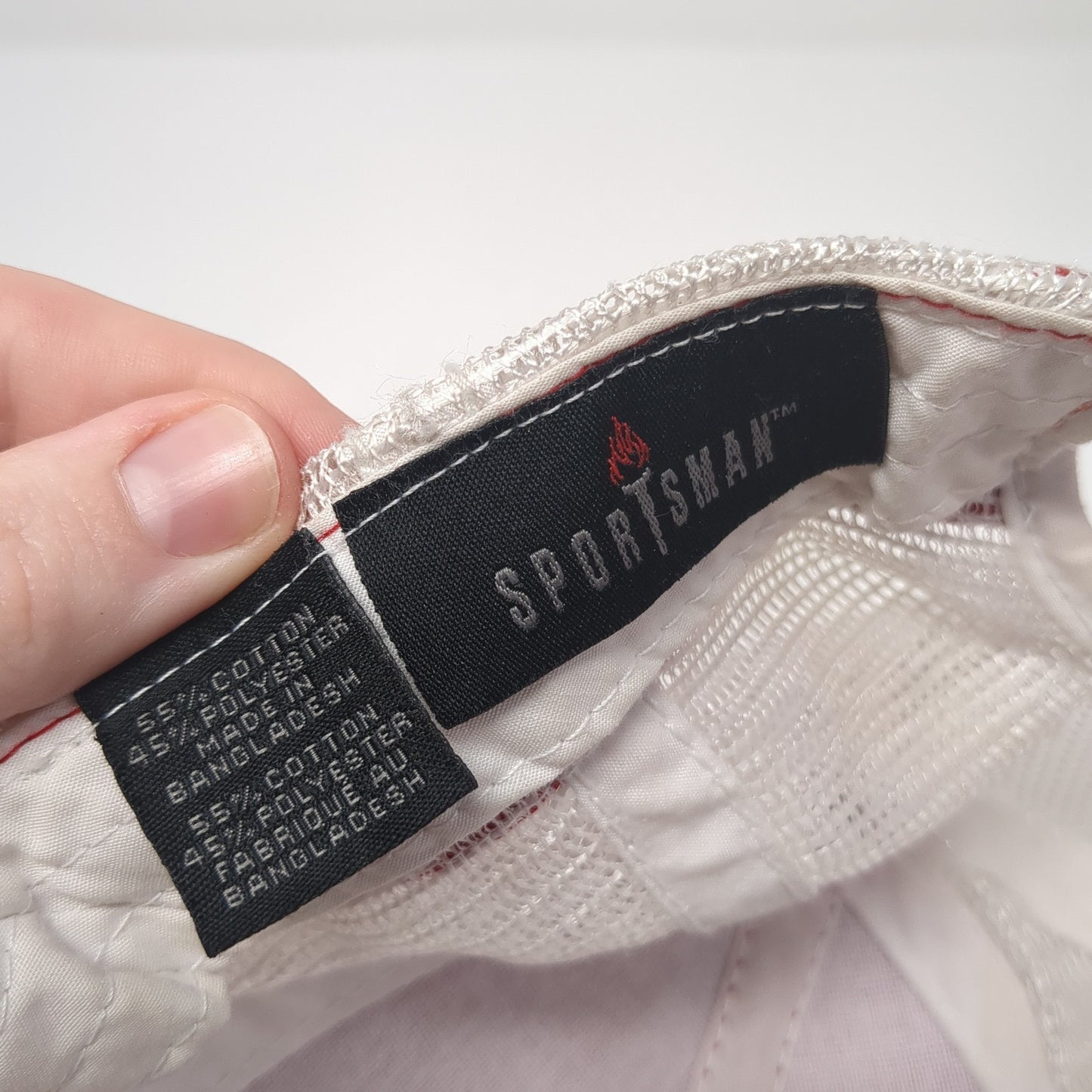 RR Ruby Reds Snapback Trucker Hat Red One Size Mesh Back Sportsman