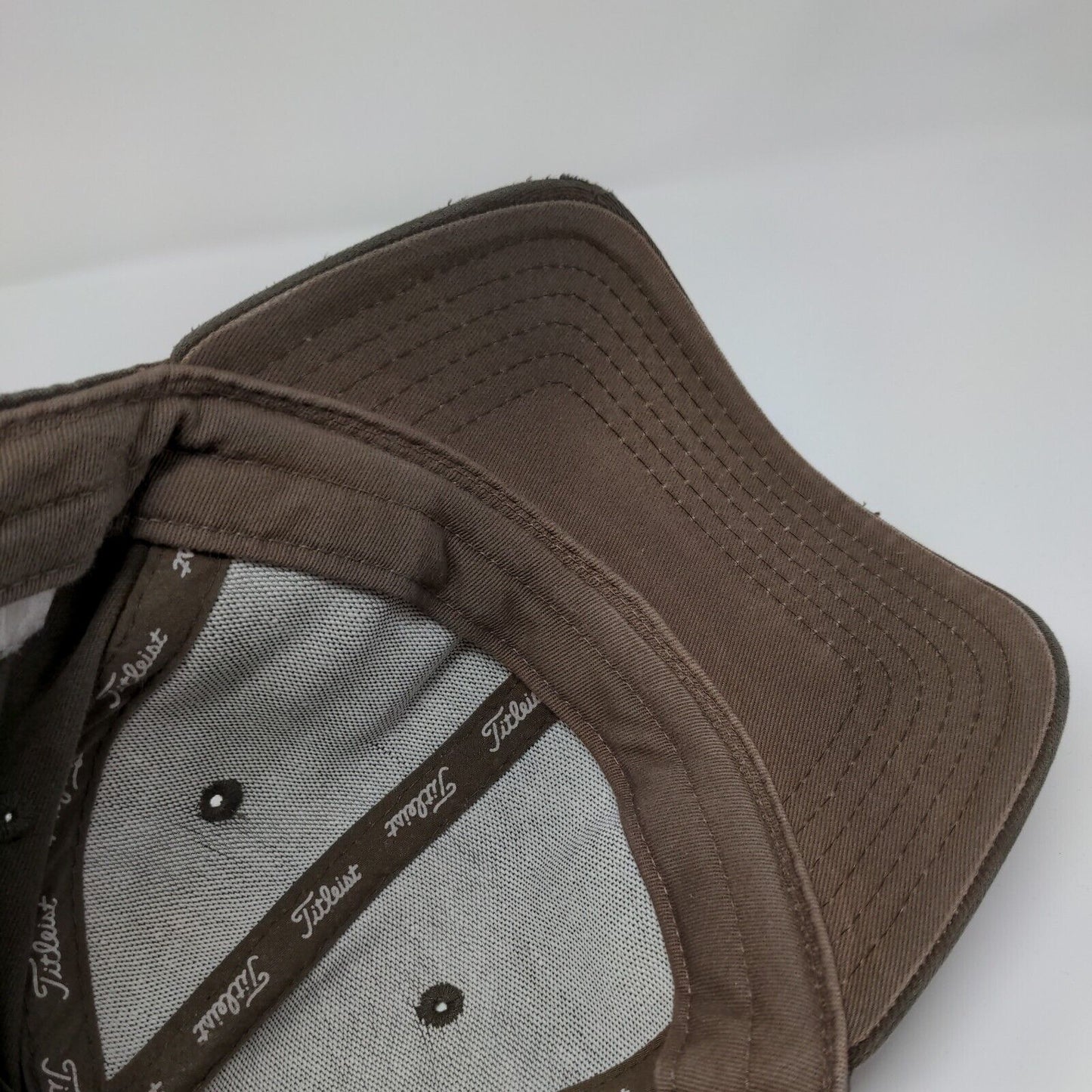 Titleist #1 Slideback Hat Brown OSFA Adjustable Embroidered New Era
