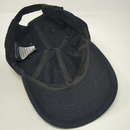 Chef Works Baseball Cap Black One Size Adjustable Slideback Blank Work Hat