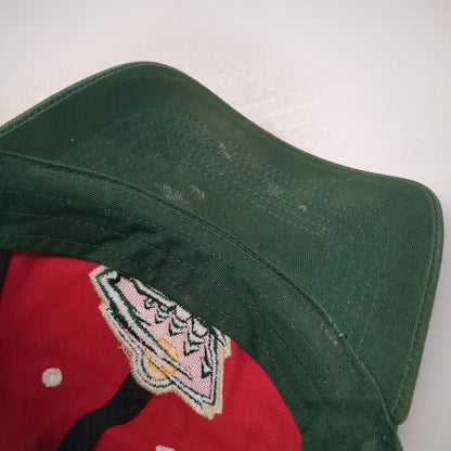 Fan Favorite Minnesota Wild NHL Cap Green Red One Size Strapback Curved Bill Hat