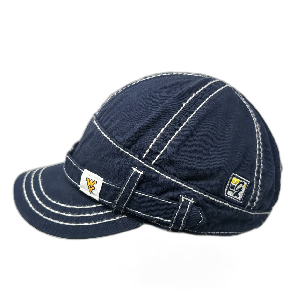 West Virginia Mountaineers NCAA The Game Blue Army Cap OS Contrast Snapback Hat