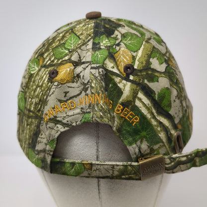 Alaskan Brewing Co Baseball Cap Green Brown One Size Camo Leaf Beer Brewery Hat