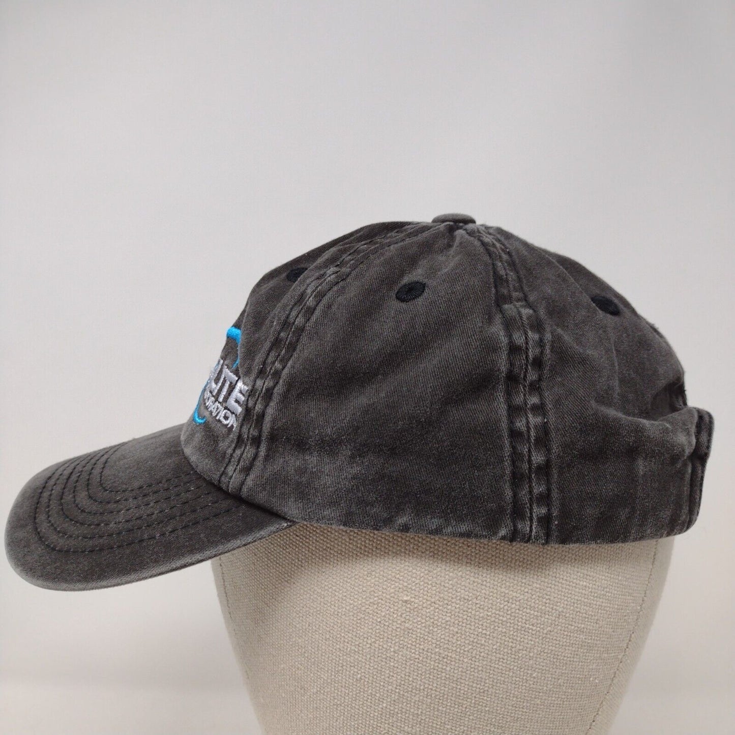 Elite Restoration Slideback Hat Gray OSFA Adjustable Embroidered Port Authority