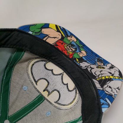 Batman Snapback Hat Multi One Size Adjustable Embroidered DC Comics