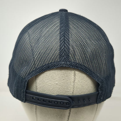 Cleveland Guardians MLB '47 Trucker Hat Gray Red White One Size Snapback Mesh