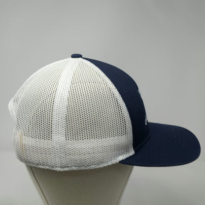 Outdoor Cap Trucker Hat Blue One Size Click Funnels Mesh Snapback Embroidered