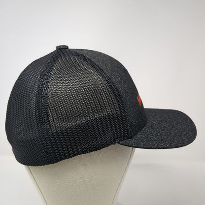 Pacific Headwear Baseball Cap Black XL Bettencourt Dairy Mesh Flex Fit Hat