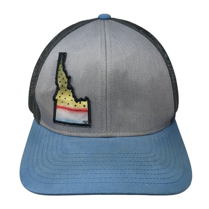 Idaho Snapback Trucker Hat Multicolor OS Adjustable Mesh Back Pacific Headwear