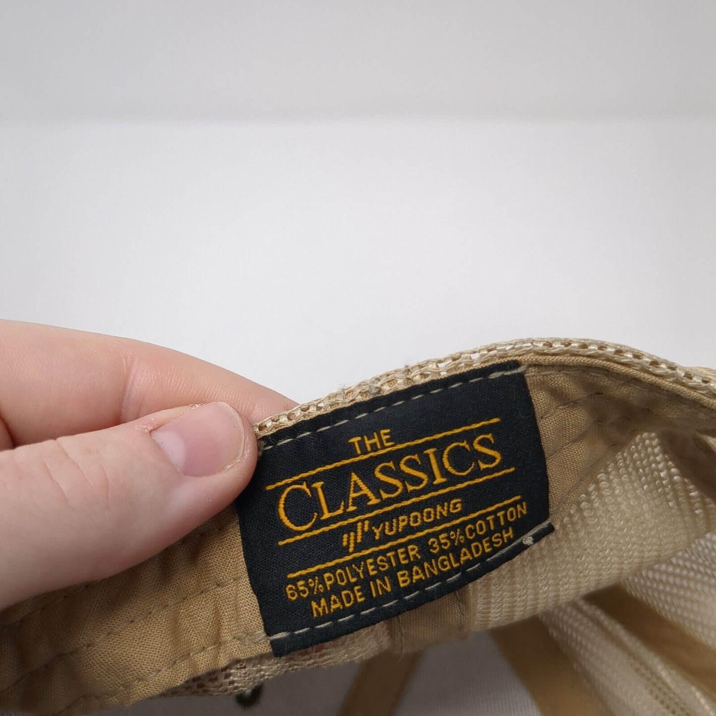 North American Organics Snapback Trucker Hat Green One Size Mesh Back