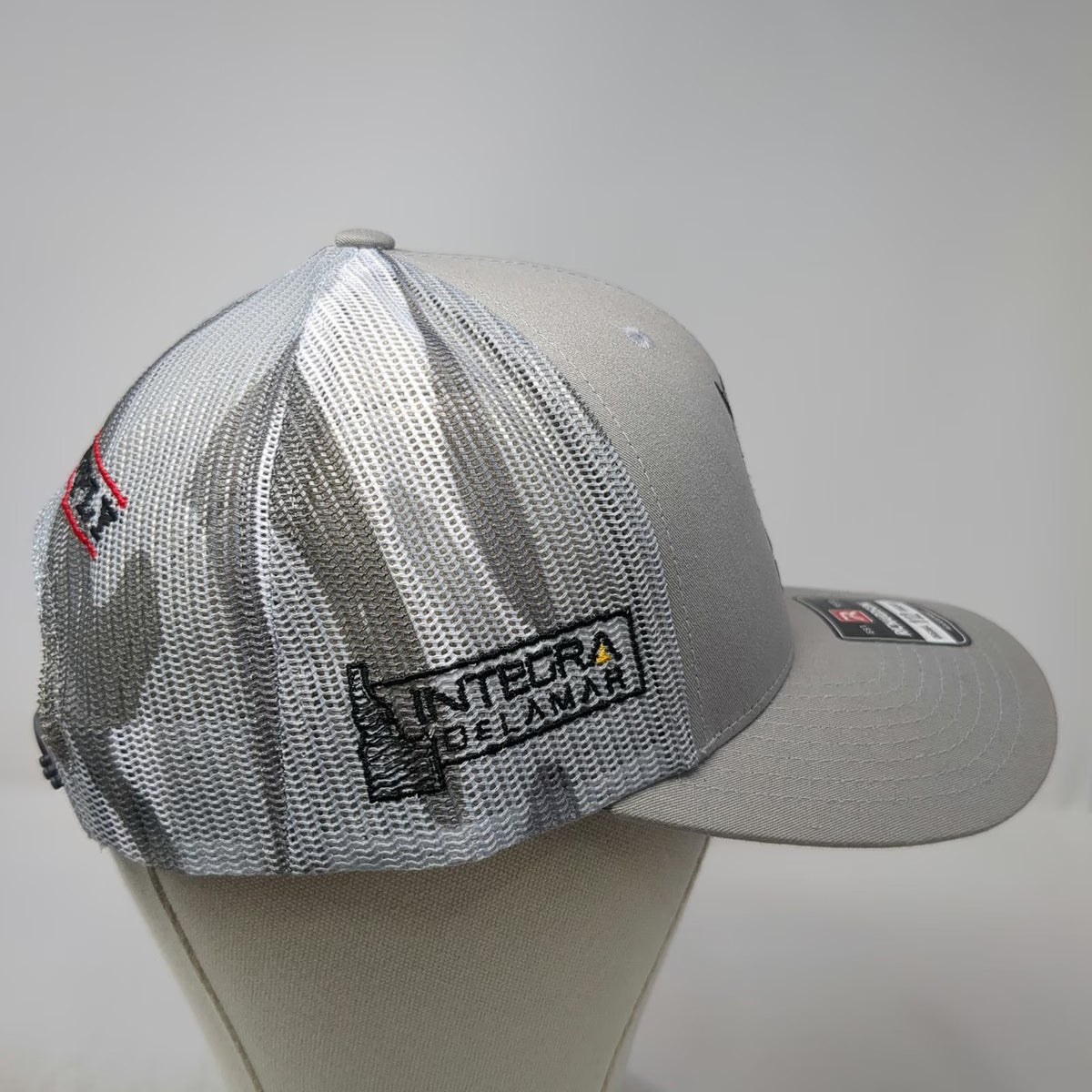 Richardson Trucker Hat Gray One Size Sandy McLeod Memorial Spurs Spikes Golf
