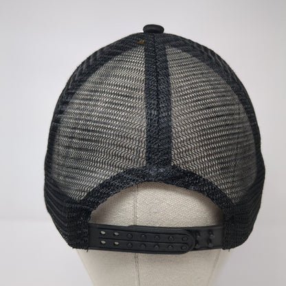 Nashville Tennessee Snapback Rope Trucker Hat Black One Size Mesh Back