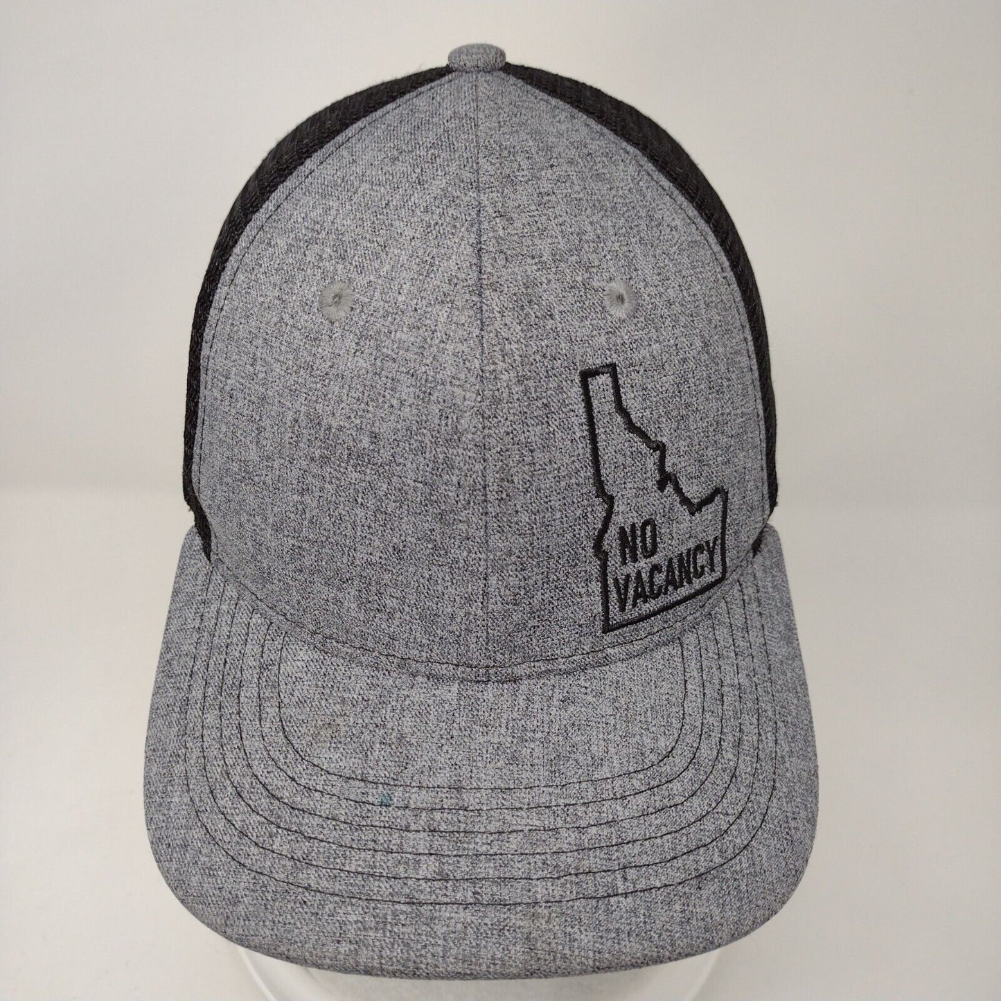 Idaho No Vacancy Snapback Mesh Back Trucker Hat Gray OSFA Colorblock