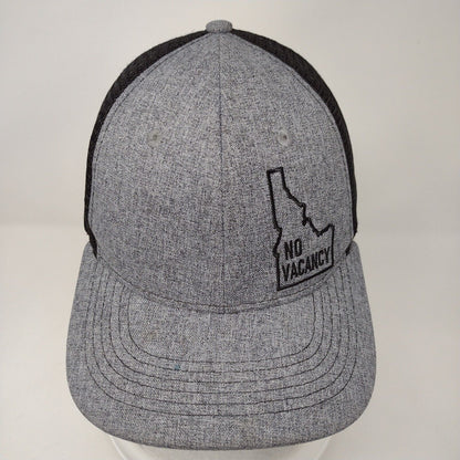 Idaho No Vacancy Snapback Mesh Back Trucker Hat Gray OSFA Colorblock