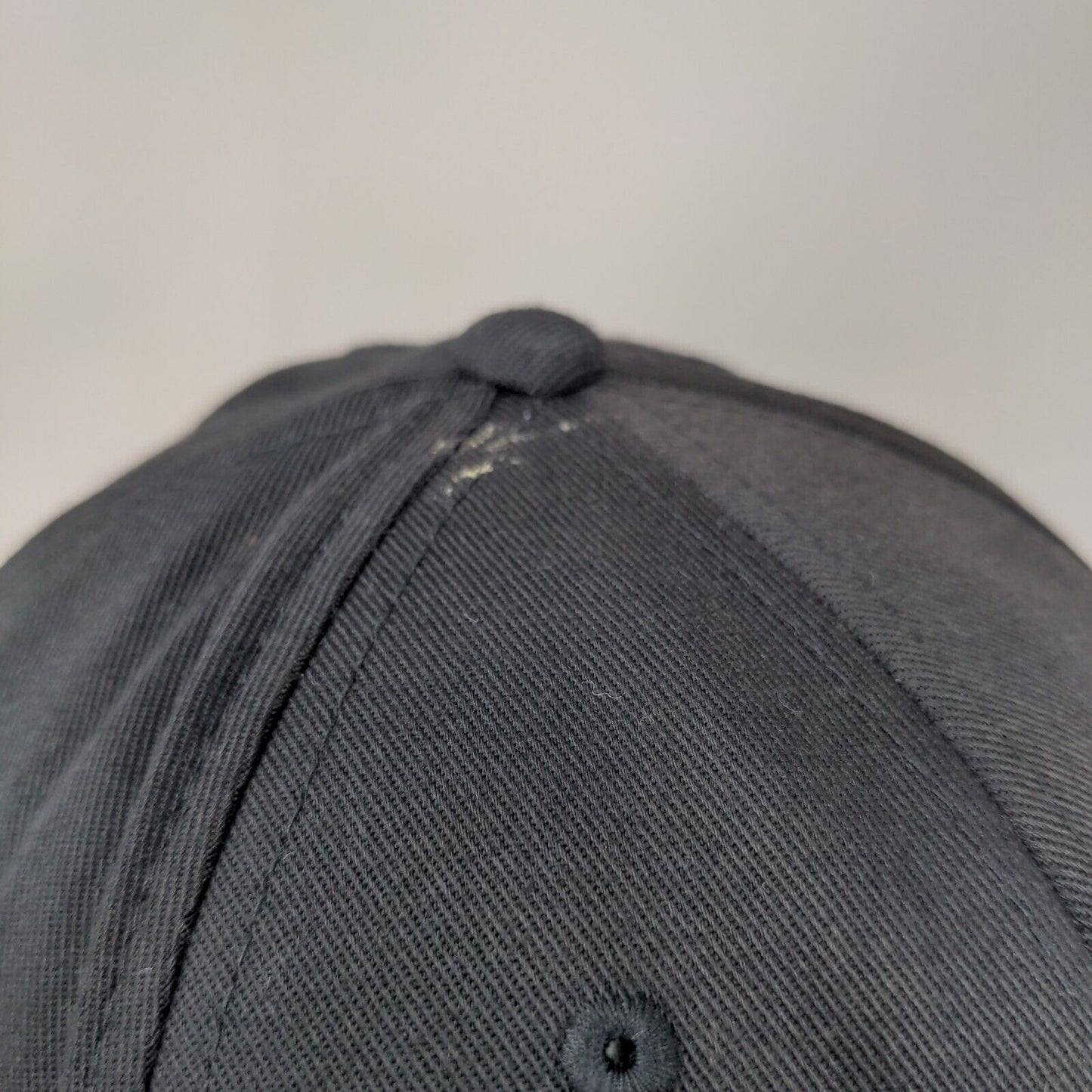 Spartan Fitted Hat Black L/XL Embroidered Logo Polyester Blend Stretch