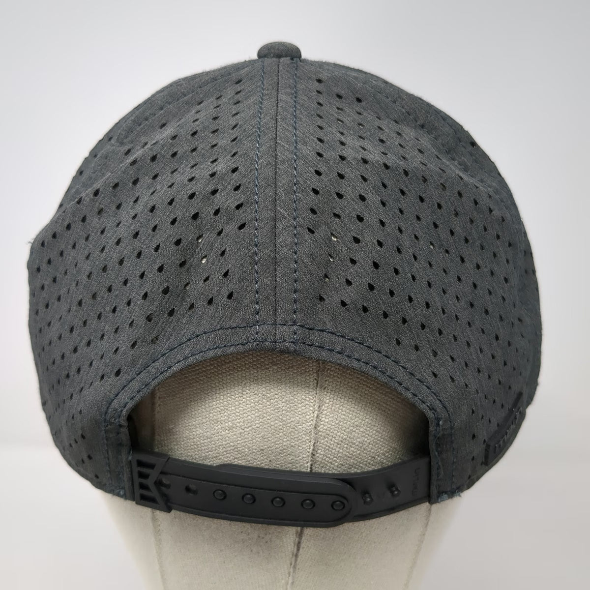 Melin Trucker Hat Gray One Size Hydro A-Game Perforated Performance Snapback