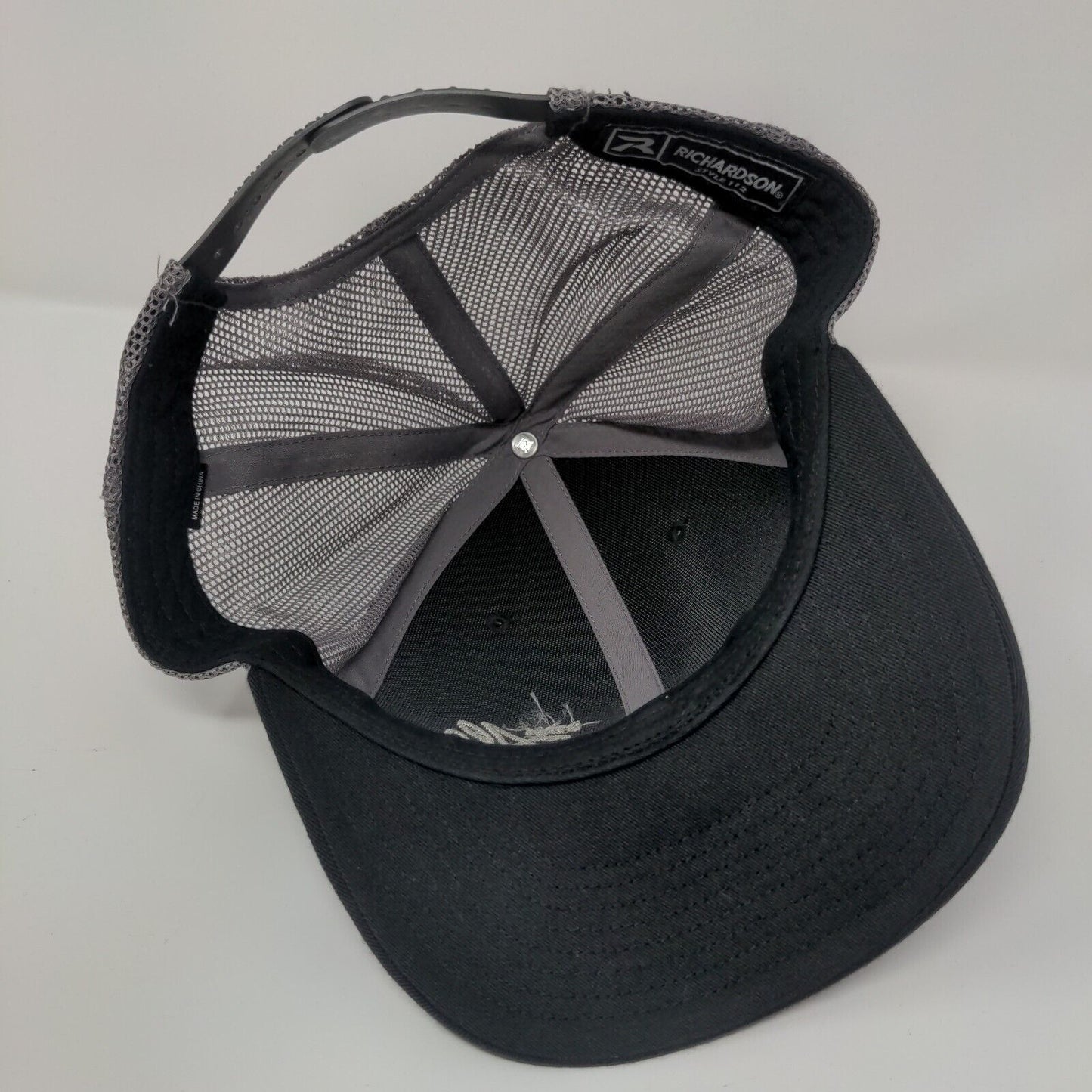 Utah Ale Trail Snapback Trucker Hat Black One Size Mesh Back 6 Panel Richardson