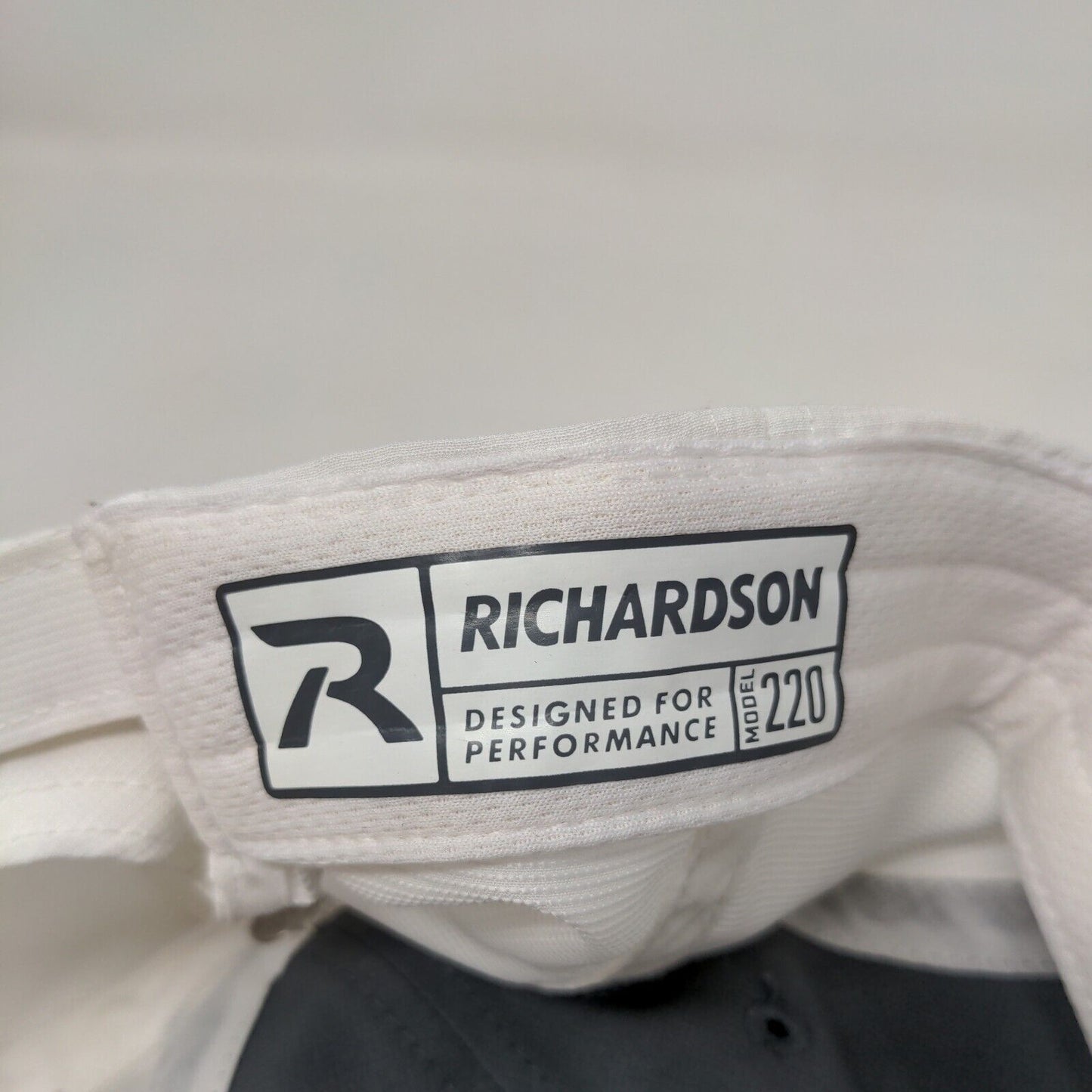Richardson Strapback Hat Gray One Size Adjustable Embroidered Colorblock