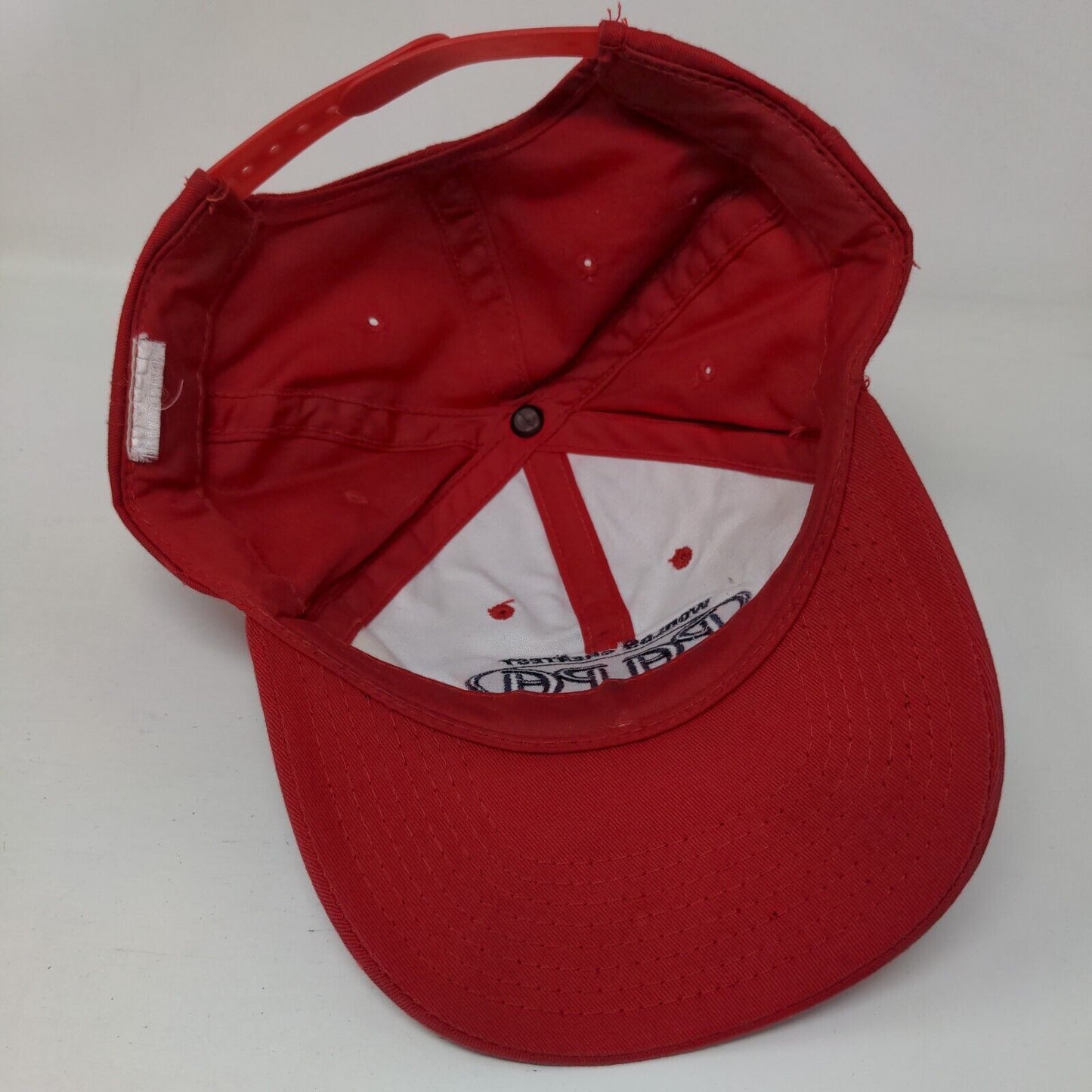 Worlds Greatest Papa Under This Cap Snapback Hat Red One Size Embroidered
