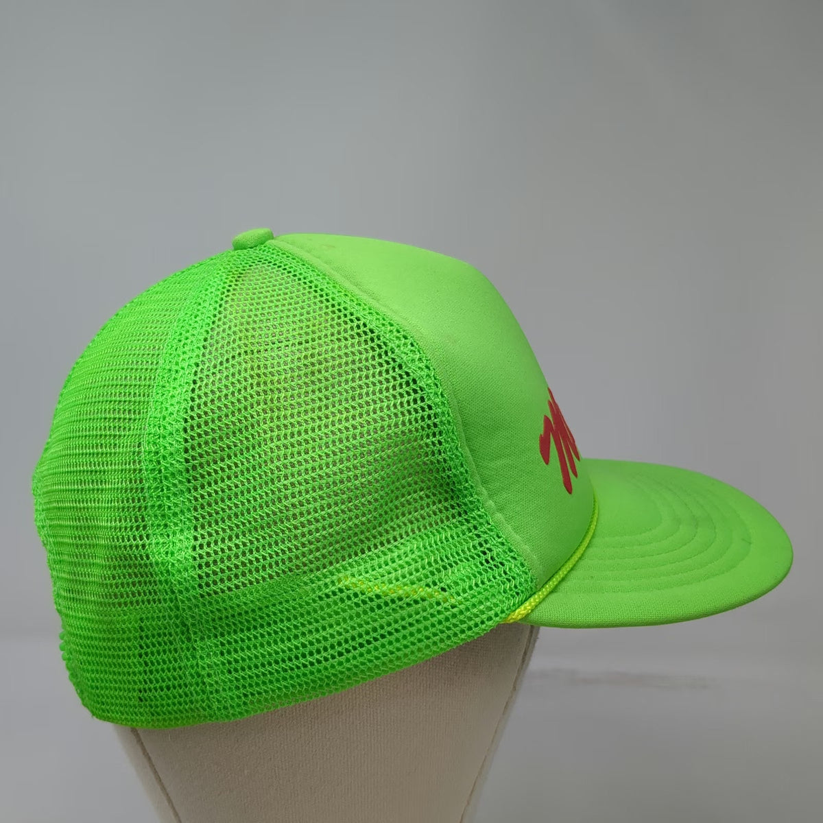 Headmost Medco Pine Tree Green Trucker Hat One Size Mesh Back Rope Polyester