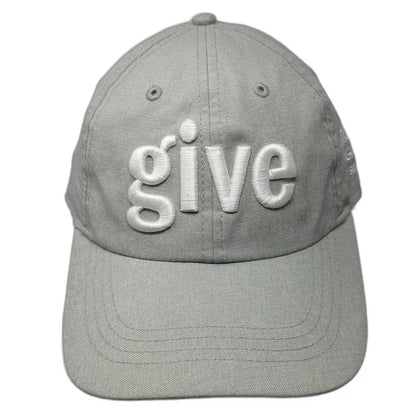 Imperial Baseball Cap Gray One Size Meijer LPGA Classic Simply Give Golf Hat